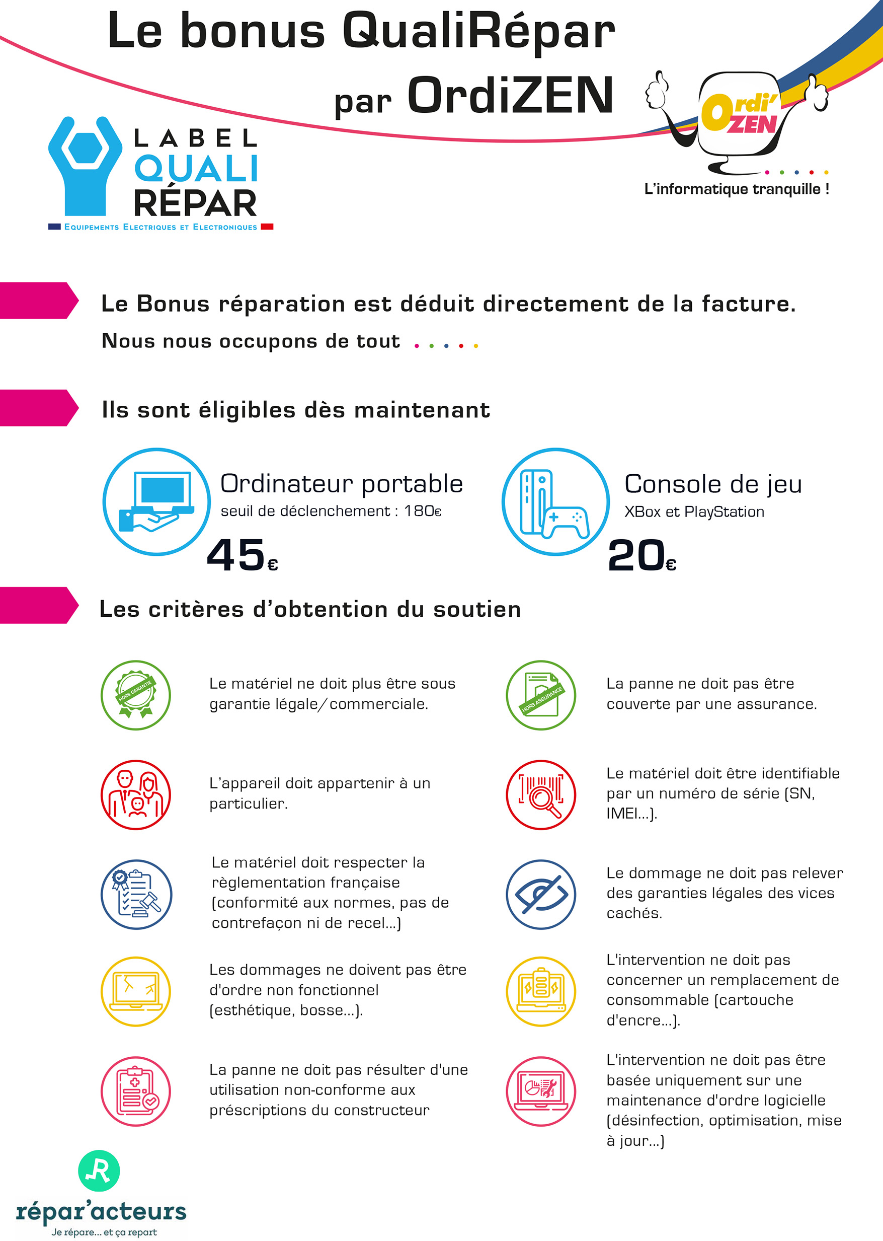 bonus reparation qualirepar